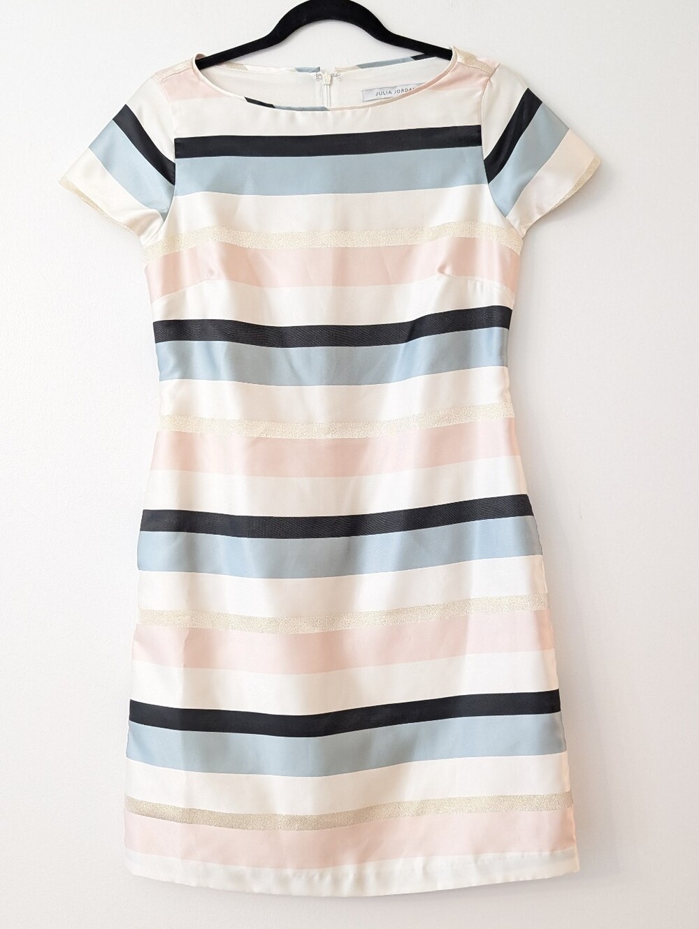 Julia Jordan striped sheath dress